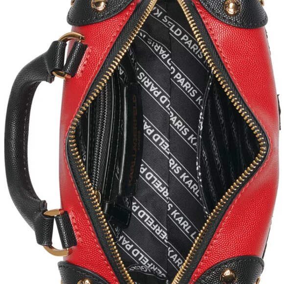 KARL LAGERFELD PARIS Small Gifting Embellished Crossbody TRES CHIC - Picture 5 of 5